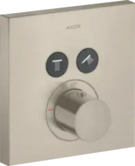 Axor ShowerSelect Termostat, m/2 utløp For innbygging, Børstet Nikkel