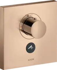 Axor ShowerSelect Termostat, m/1 utløp For innbyg., Highflow, Polert Rødt Gull