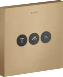 Axor ShowerSelect, 3-veis ventil Bronse