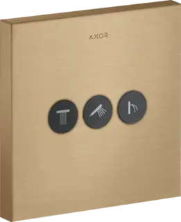 Axor ShowerSelect, 3-veis ventil Bronse