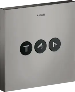 Axor ShowerSelect, 3-veis ventil Polert Sort Krom