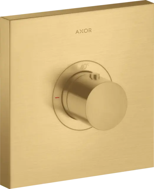 Axor ShowerSelect Highflow Termostat For innbygging, Børstet Gull 
