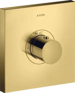 Axor ShowerSelect Highflow Termostat For innbygging, Polert Gull