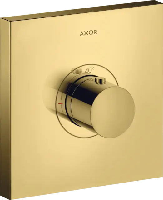Axor ShowerSelect Highflow Termostat For innbygging, Polert Gull 