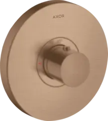 Axor ShowerSelect Highflow Termostat For innbygging, B&#248;rstet R&#248;dt Gull