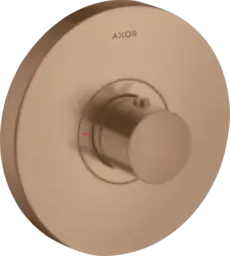 Axor ShowerSelect Highflow Termostat For innbygging, B&#248;rstet R&#248;dt Gull