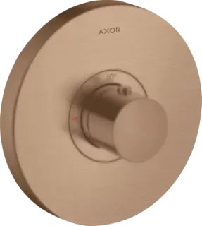 Axor ShowerSelect Highflow Termostat For innbygging, Børstet Rødt Gull