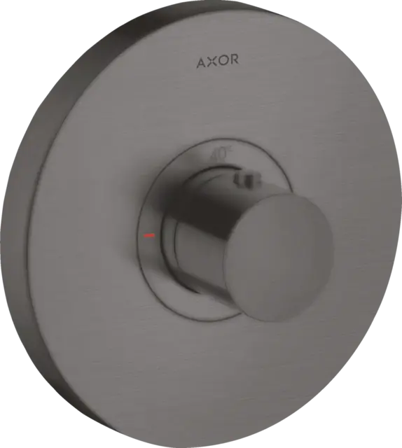 Axor ShowerSelect Highflow Termostat For innbygging, Børstet Sort Krom 