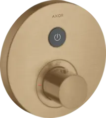 Axor ShowerSelect Termostat, m/1 utl&#248;p For innbygging, B&#248;rstet Bronse
