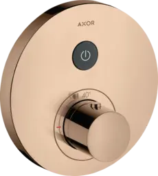 Axor ShowerSelect Termostat, m/1 utl&#248;p For innbygging, Polert R&#248;dt Gull
