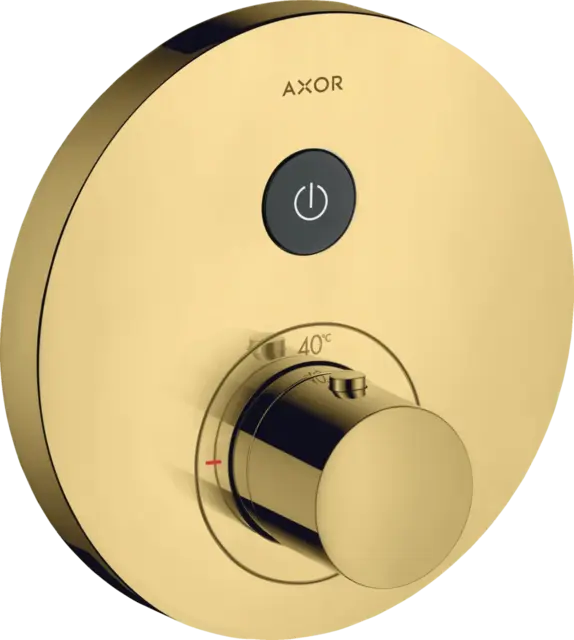 Axor ShowerSelect Termostat, m/1 utløp For innbygging, Polert Gull 
