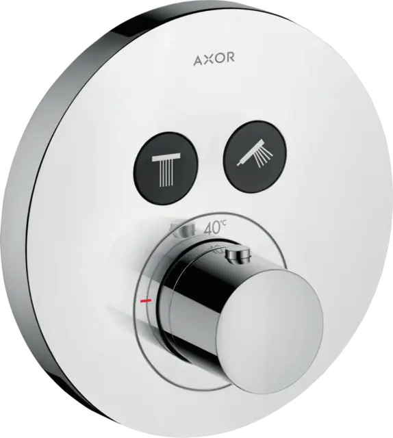 Axor ShowerSelect Termostat, m/2 utløp For innbygging, Krom 