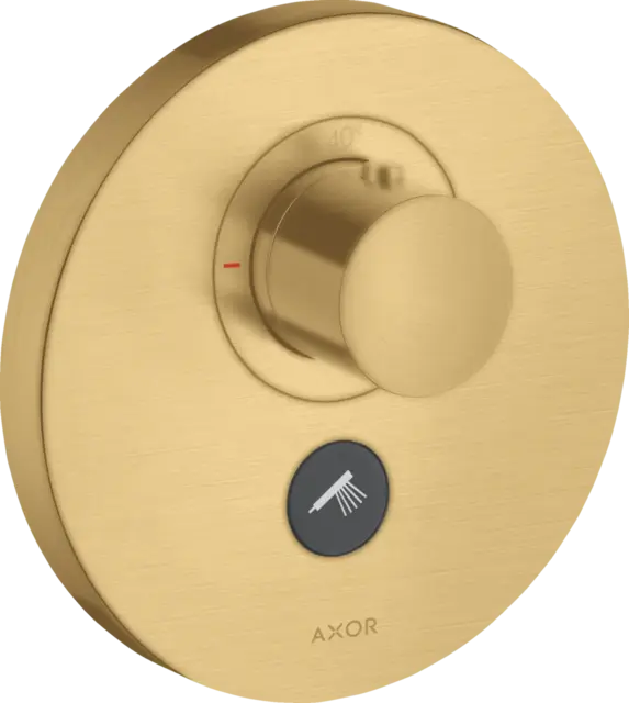 Axor ShowerSelect Termostat, m/1 utløp For innbygging, Børstet Gull 