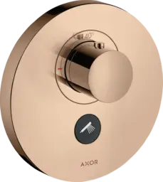 Axor ShowerSelect Termostat, m/1 utl&#248;p For innbygging, Polert R&#248;dt Gull