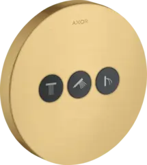 Axor ShowerSelect, 3-veis ventil Børstet Gull