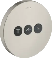 Axor ShowerSelect, 3-veis ventil Rustfritt Stål