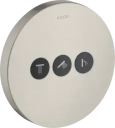 Axor ShowerSelect, 3-veis ventil Rustfritt Stål