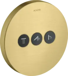 Axor ShowerSelect, 3-veis ventil B&#248;rstet Messing
