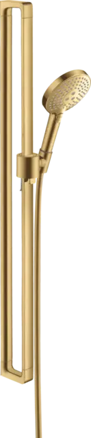 Axor Citterio E Dusjsett, 900 mm Med 3 stråletyper, Børstet Gull 
