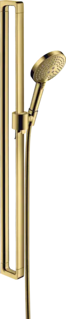 Axor Citterio E Dusjsett, 900 mm Med 3 stråletyper, Polert Gull 