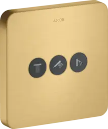 Axor ShowerSelect, 3-veis ventil Børstet Gull