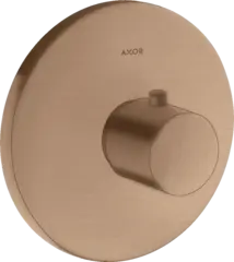 Axor Uno High Flow Termostat For innbygging, B&#248;rstet R&#248;dt Gull