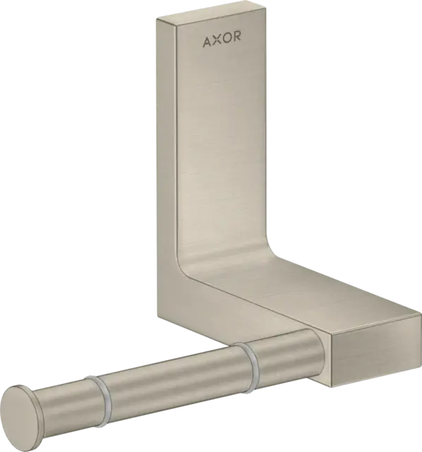 Axor Universal Rectangular Toalettrullh. Børstet Nikkel 