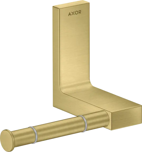 Axor Universal Rectangular Toalettrullh. Børstet Messing 