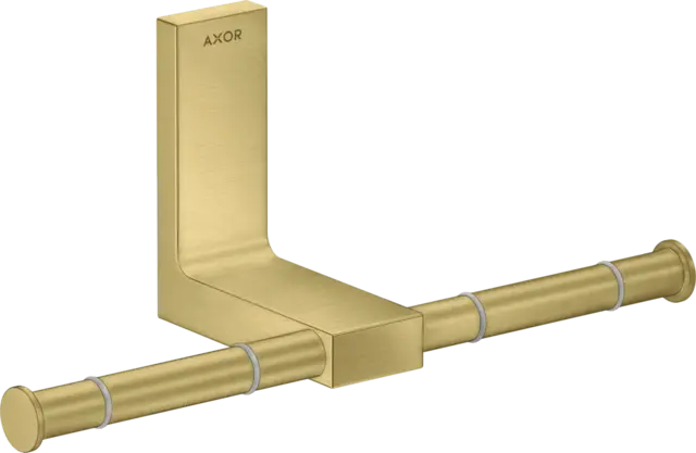 Axor Universal Rectangular Toalettrullh. Børstet Messing 