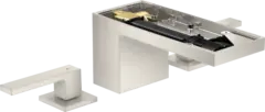 Axor MyEdition Servantbatteri Med bunnventil, Rustfritt Stål