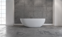 Copenhagen Bath Hammershus badekar 1700x880 mm, Frittstående i Hvit Matt