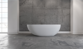 Copenhagen Bath Hammershus badekar 1700x880 mm, Frittst&#229;ende i Hvit Matt