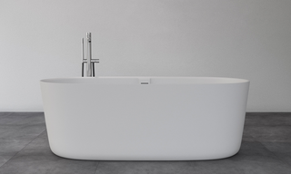 Copenhagen Bath Hornbæk 148 badekar 1480x750 mm, Frittstående i Hvit Matt