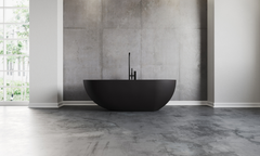 Copenhagen Bath Hammershus badekar 1700x880 mm, Frittstående i Sort Matt