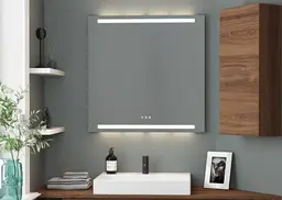 Dansani Level Speil med LED-lys 40-160 cm, med lysstyring