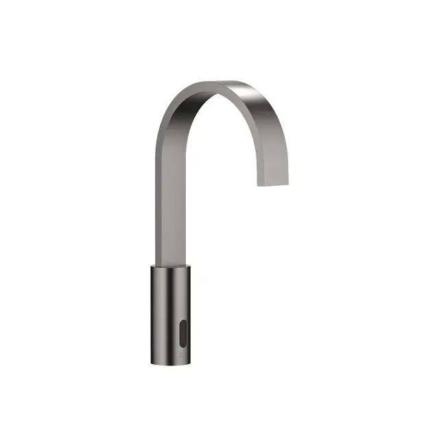 Dornbracht MEM Berøringsfri servantbatt 6V, u/temp.reg. Dark Platinum Matt 