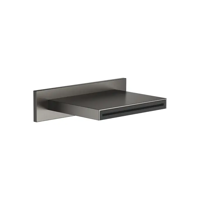 Dornbracht Water Sheet Badekartut For innbygging, Dark Platinum Matt 