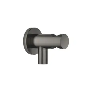 Dornbracht Slangeuttak med holder Dark Platinum Matt