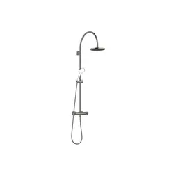 Dornbracht Showerpipe, med termostat &#216;200 mm, u/h&#229;nddusj, Dark Matt Pl.a