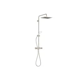 Dornbracht Showerpipe, med termostat 300x240 mm, u/h&#229;nddusj, Matt Platina