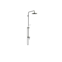 Dornbracht Showerpipe for innbygging &#216;220 mm, u/h&#229;nddusj, Dark Pl. Matt