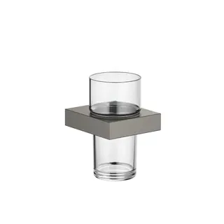 Dornbracht Glassholder Dark Platinum Matt