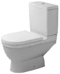 Duravit Starck 3 Gulvst&#229;ende toalett 360x655 mm, Hvit med Wondergliss