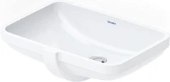 Duravit No.1 Underlimt Servant 525x380 mm, u/bl.hull, m/o.l, Hvit