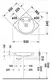 Duravit Architec Vegghengt Hj&#248;rneservant 635x540 mm, 1 blanderhull