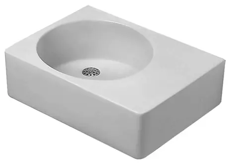 Duravit Scola Vegghengt servant 615x460 mm, kum venstre