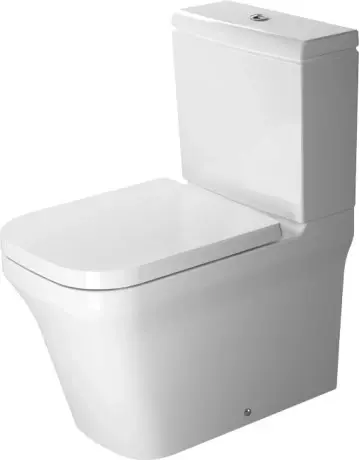 Duravit P3 Comforts Gulvstående toalett 380x650 mm, Hvit 