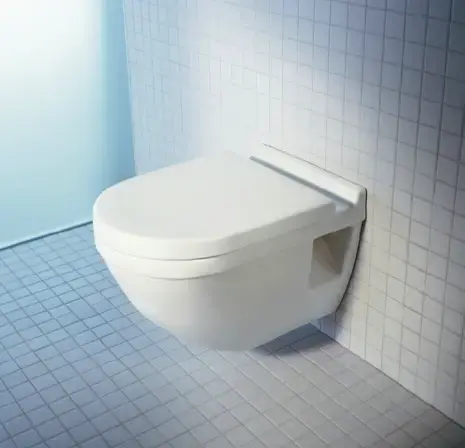 Duravit Starck 3 Vegghengt toalett 360x540 mm, Hvit med WonderGliss 
