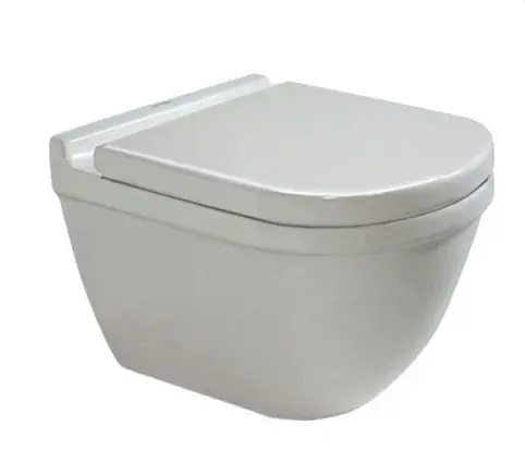 Duravit Starck 3 Vegghengt toalett 360x540 mm. m/skjult feste, Wondergliss 