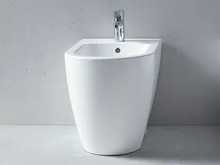 Duravit Me By Starck Gulvstående bidé 370x600 mm, m/skjult feste